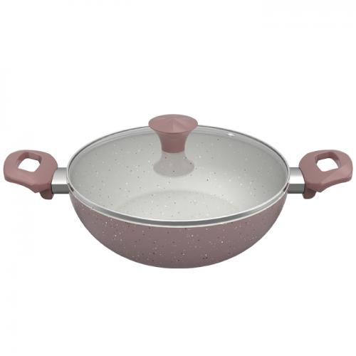 MULTICOLOR WOK PAN   28CM